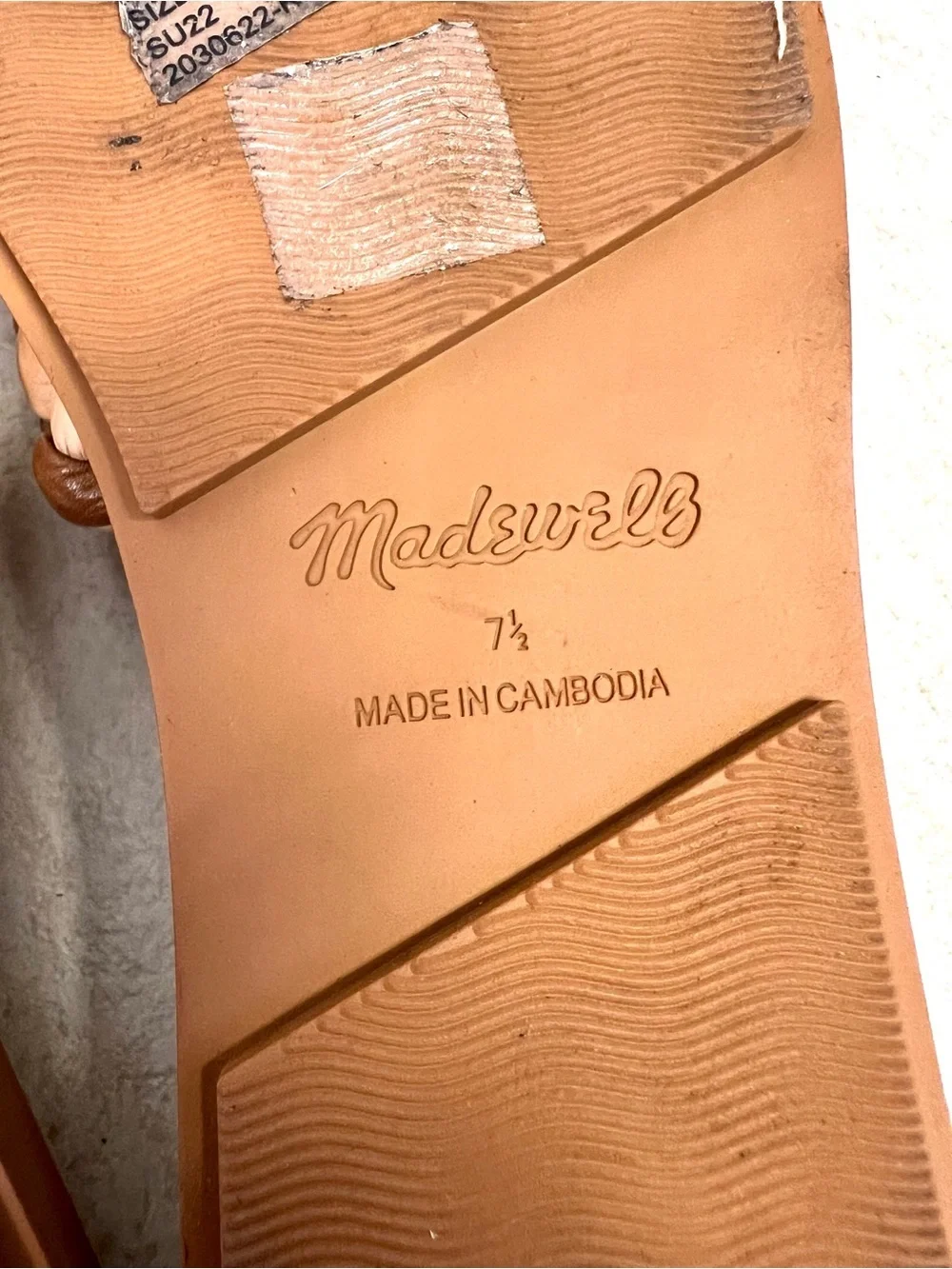 Madewell time caramel